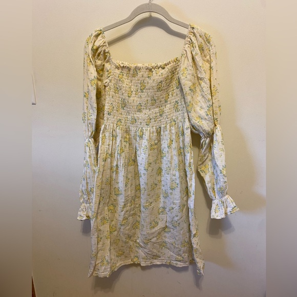 Nothing Fits But Niko Dress size M/L 100% cotton smocked dress Zinnia - Picture 6 of 8